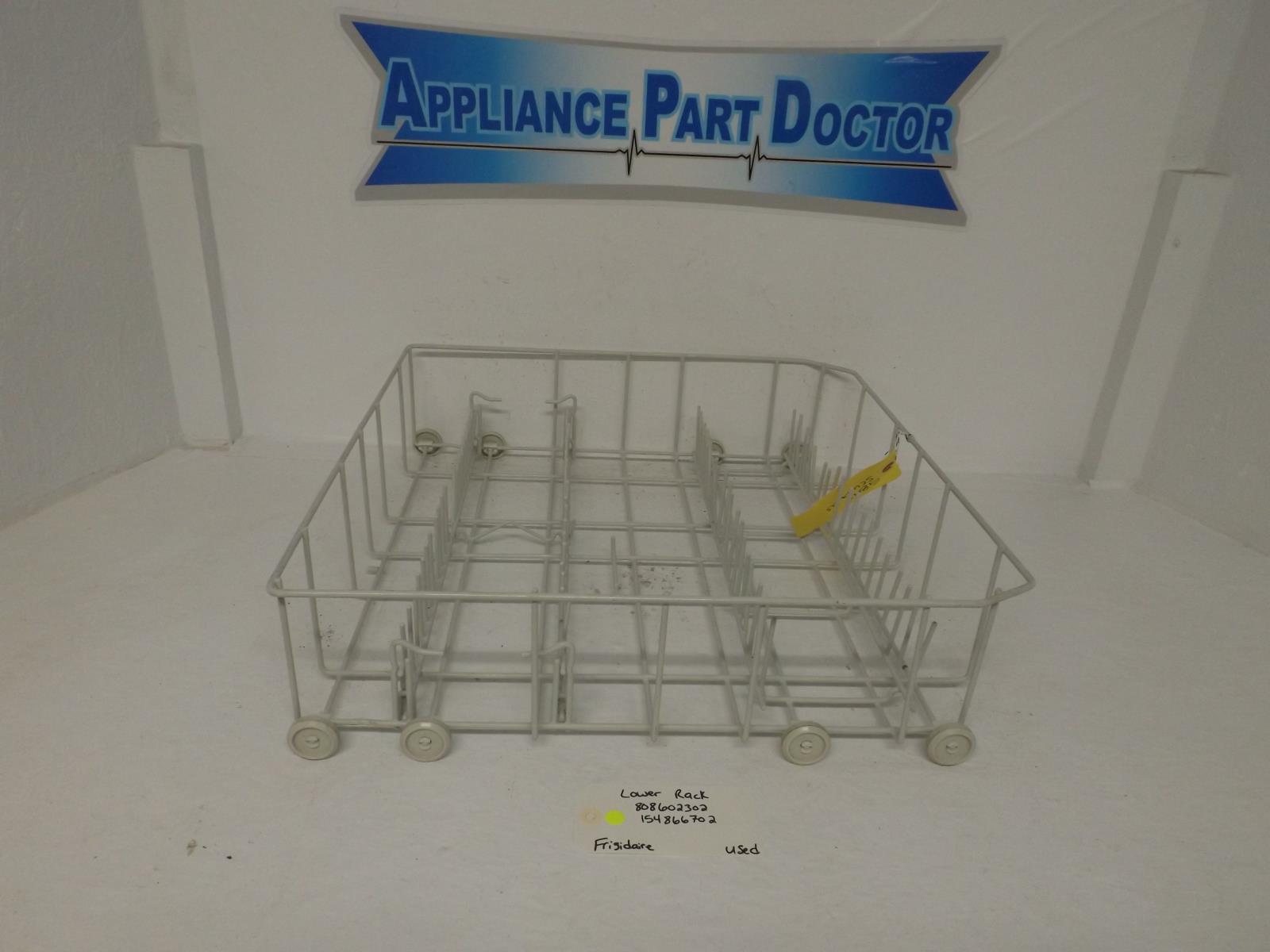 Frigidaire Dishwasher 808602302 154866702 Lower Rack Used Frigidaire Dishwasher 808602302 154866702 Lower Rack Used